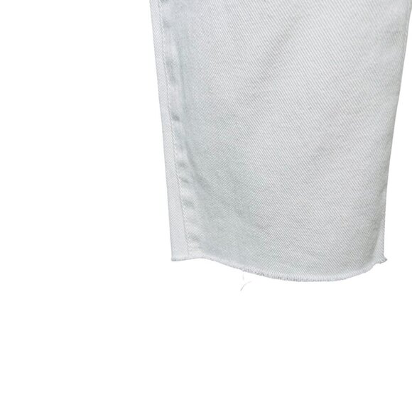 Charcoal Size 6 White Jeans Straight Leg High Rise Casual - Picture 2 of 7